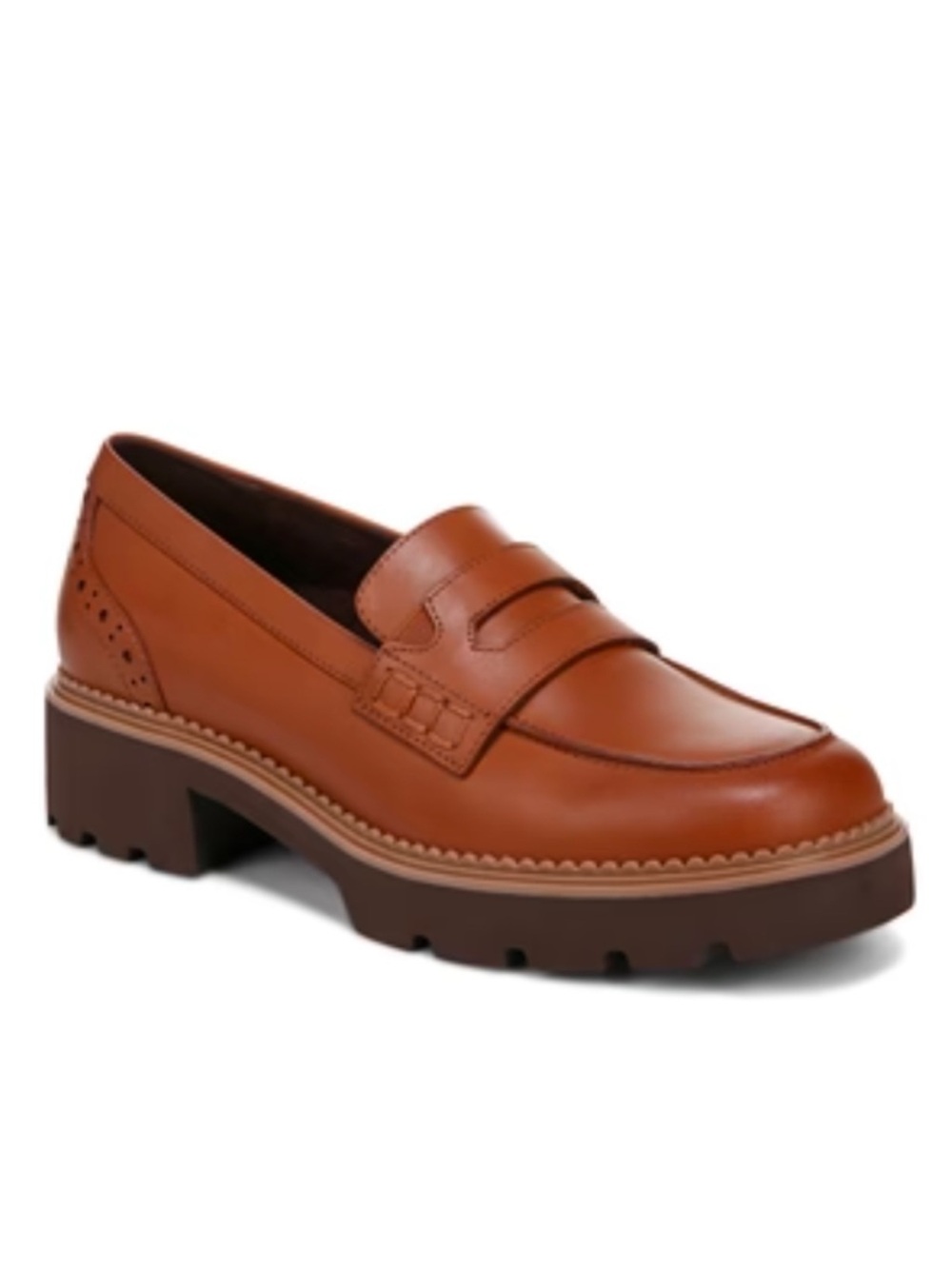 Vionic Leather Penny Loafers - Picture 3 of 12